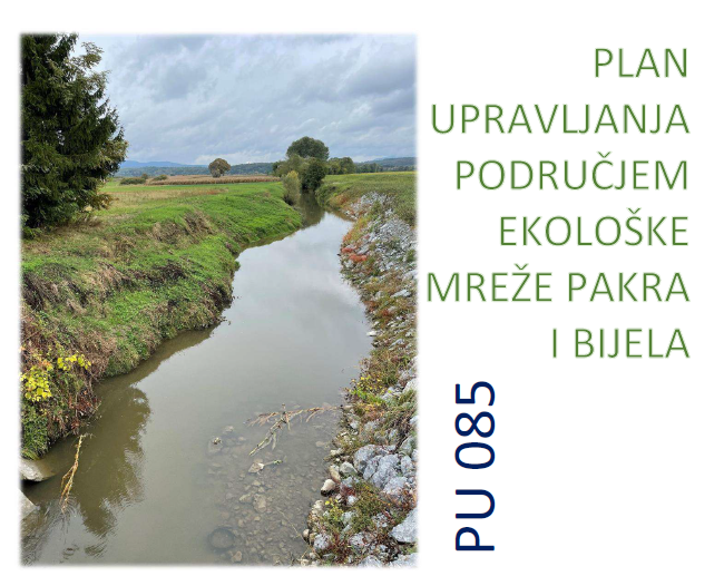 Javni uvid u prijedlog Plana upravljanja područjem ekološke mreže Pakra i Bijela